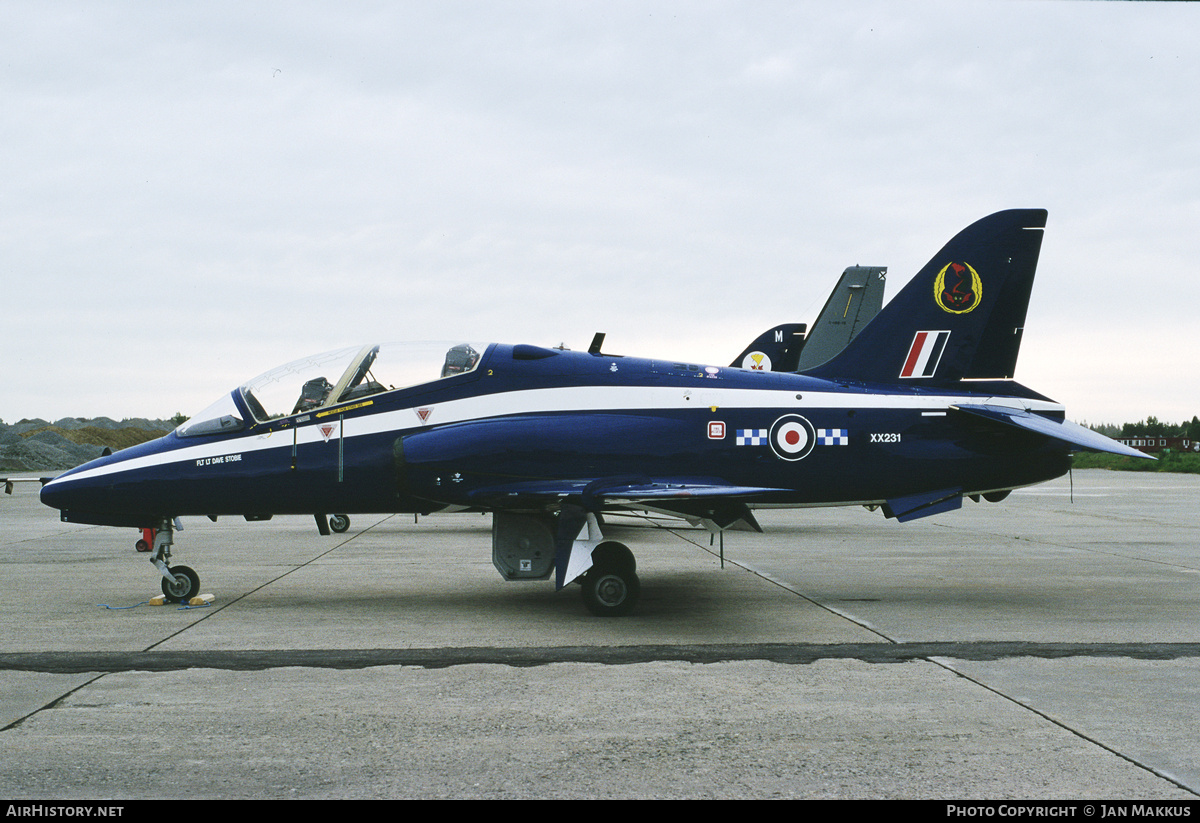 Aircraft Photo of XX231 | British Aerospace Hawk T.1 | UK - Air Force | AirHistory.net #782620