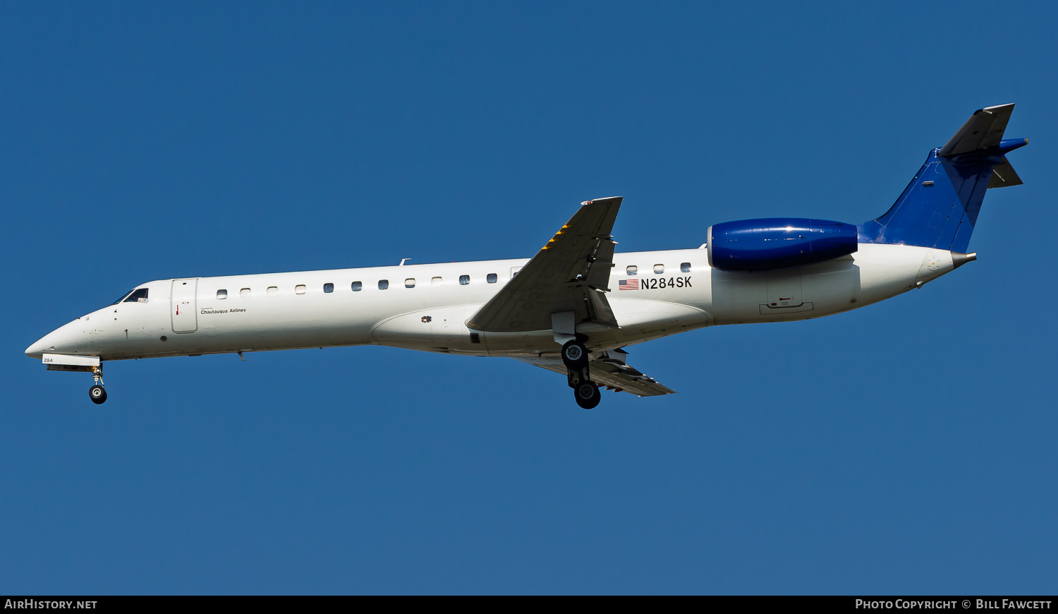 Aircraft Photo of N284SK | Embraer ERJ-145LR (EMB-145LR) | Chautauqua Airlines | AirHistory.net #782633