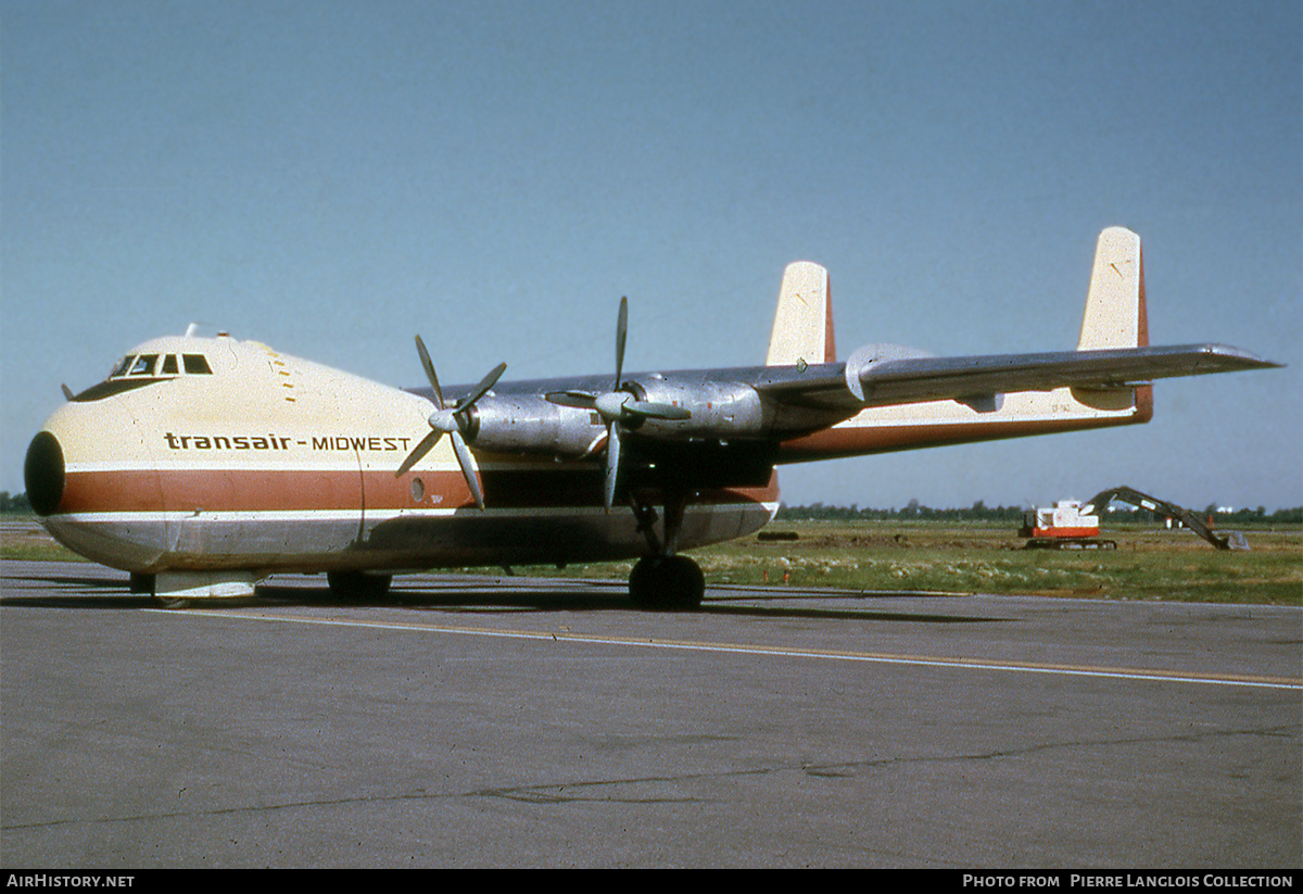 Aircraft Photo of CF-TAJ | Armstrong Whitworth AW-650 Argosy 222 | Transair - Midwest | AirHistory.net #782636
