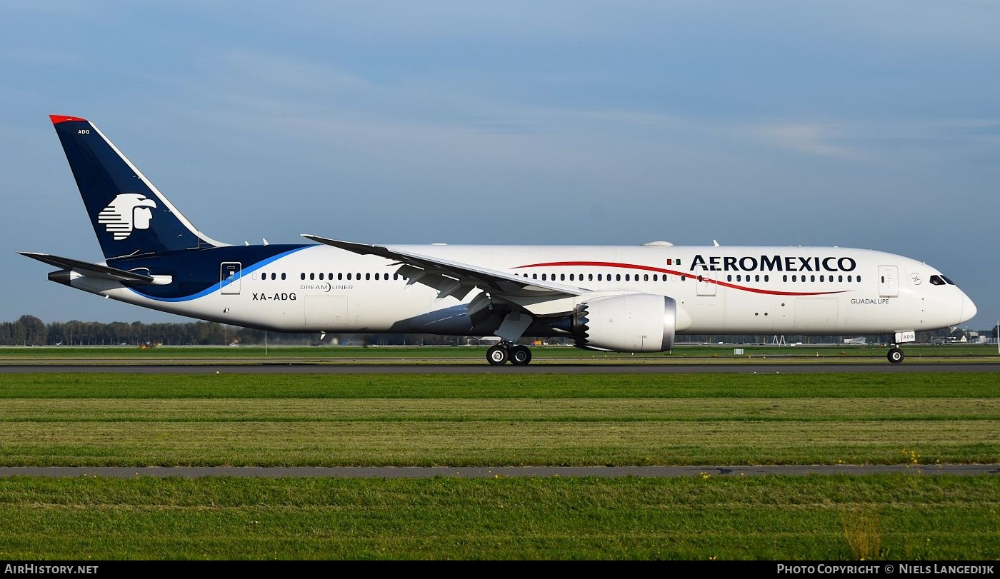 Aircraft Photo of XA-ADG | Boeing 787-9 Dreamliner | AeroMéxico | AirHistory.net #782644