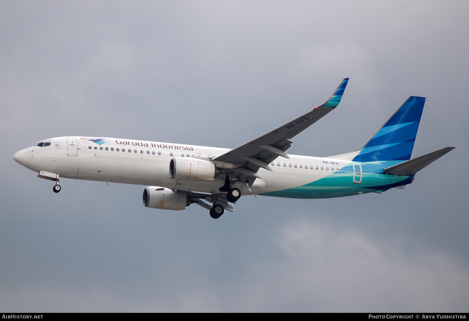 Aircraft Photo of PK-GFV | Boeing 737-800 | Garuda Indonesia | AirHistory.net #782662