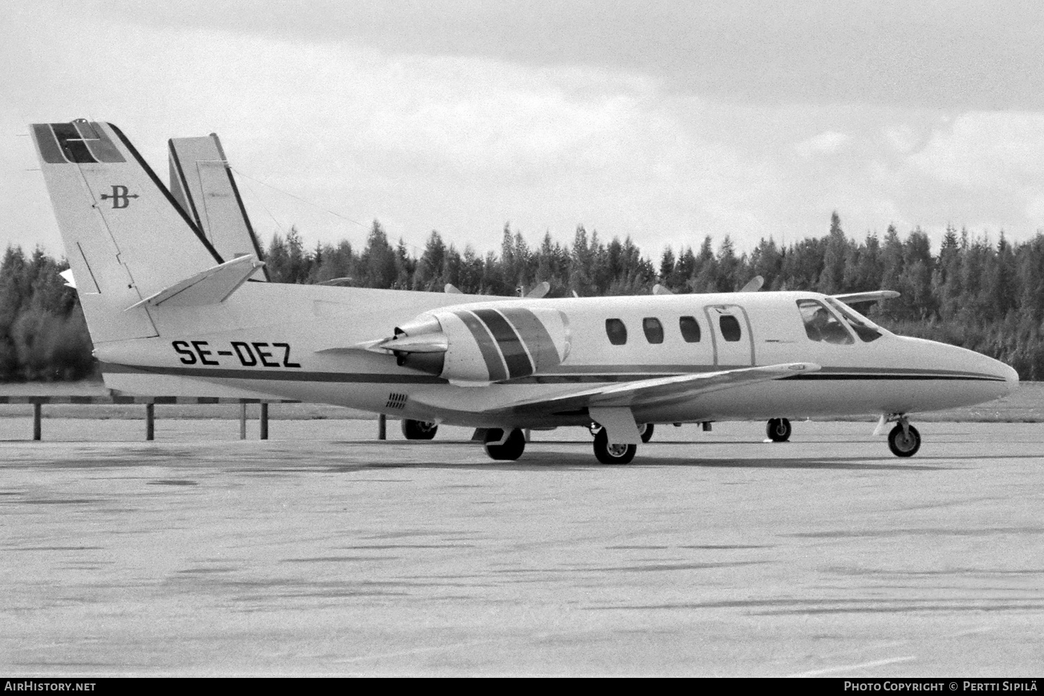 Aircraft Photo of SE-DEZ | Cessna 500 Citation I | Bofors | AirHistory.net #782664