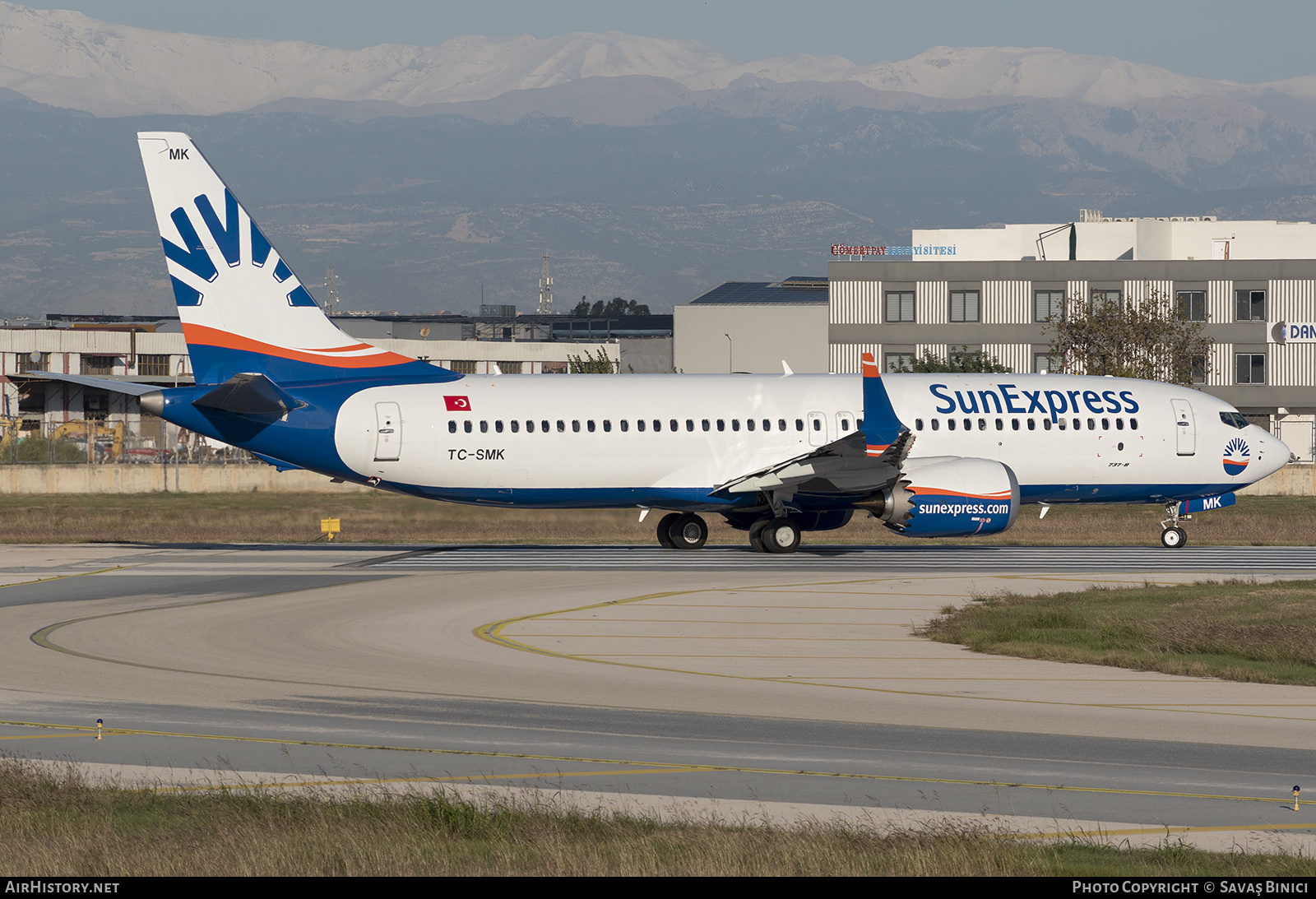 Aircraft Photo of TC-SMK | Boeing 737-8 Max 8 | SunExpress | AirHistory.net #782666