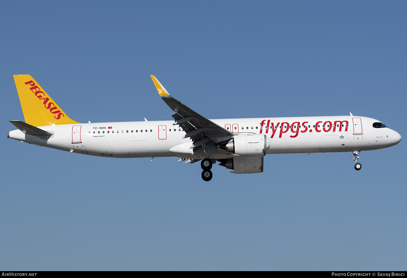 Aircraft Photo of TC-RDS | Airbus A321-251NX | Pegasus Airlines | AirHistory.net #782672