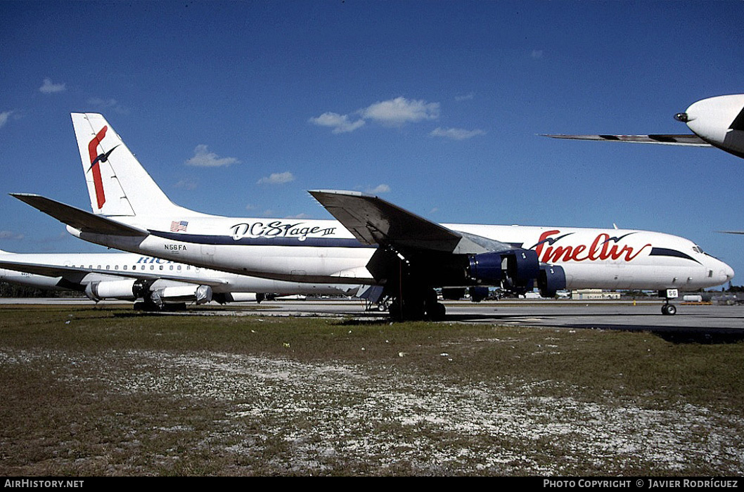 Aircraft Photo of N56FA | Douglas DC-8-54(F) | Fine Air | AirHistory.net #782677