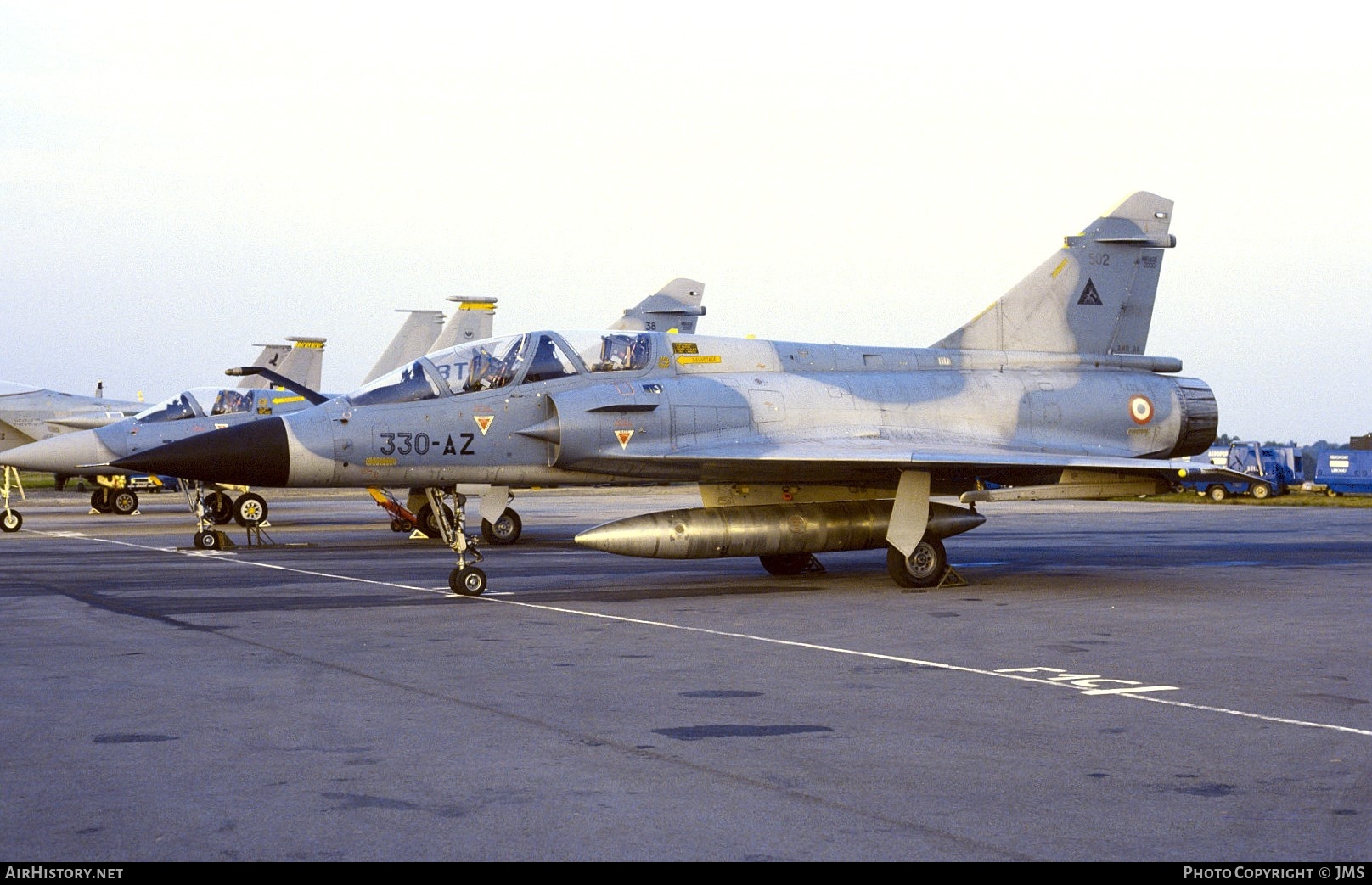 Aircraft Photo of 502 | Dassault Mirage 2000B | France - Air Force | AirHistory.net #782695