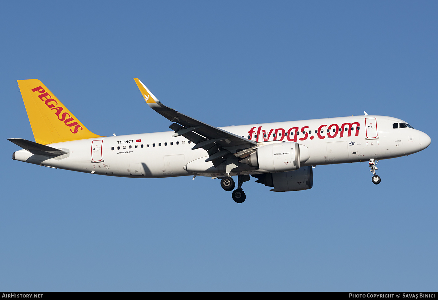 Aircraft Photo of TC-NCT | Airbus A320-251N | Pegasus Airlines | AirHistory.net #782696
