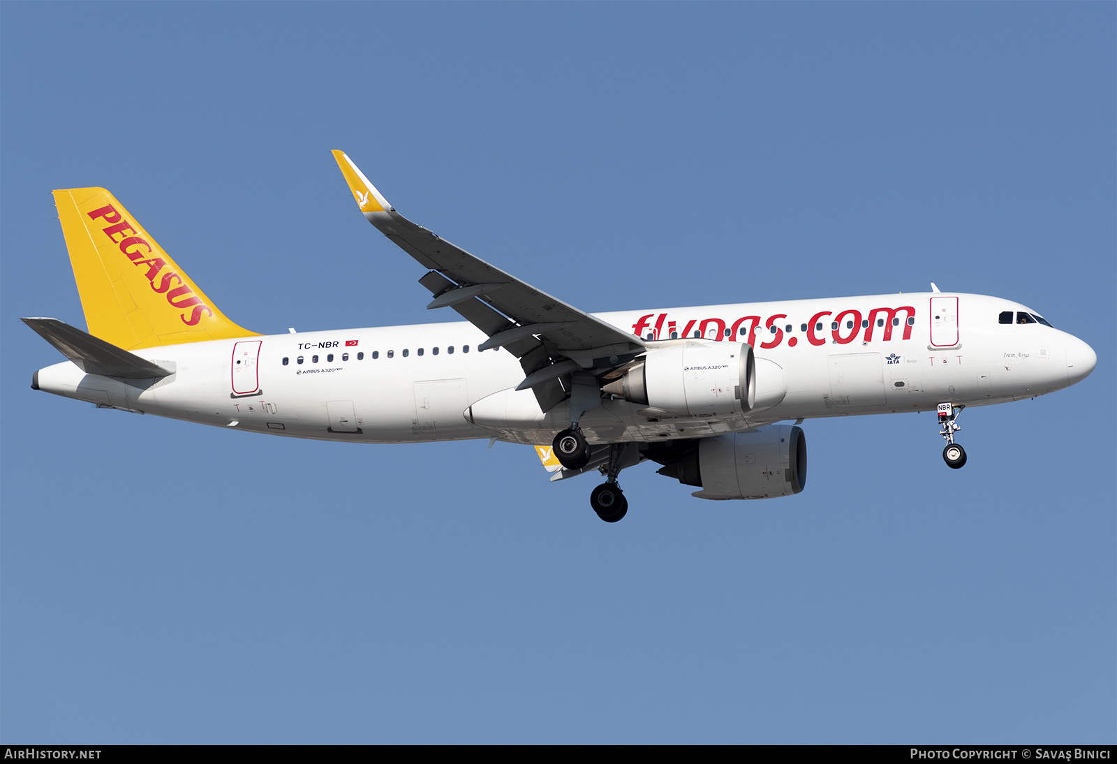 Aircraft Photo of TC-NBR | Airbus A320-251N | Pegasus Airlines | AirHistory.net #782731