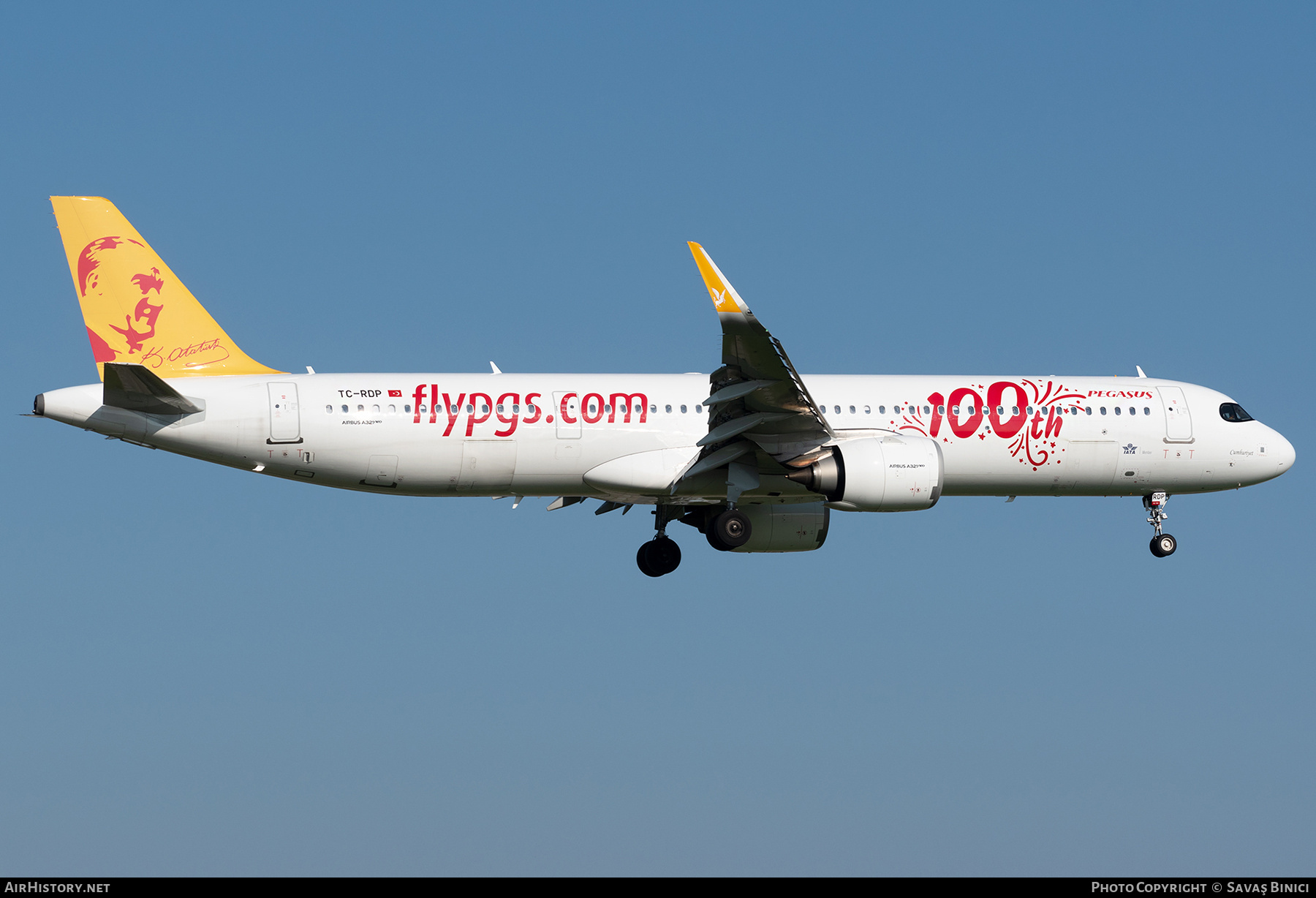Aircraft Photo of TC-RDP | Airbus A321-251NX | Pegasus Airlines | AirHistory.net #782743
