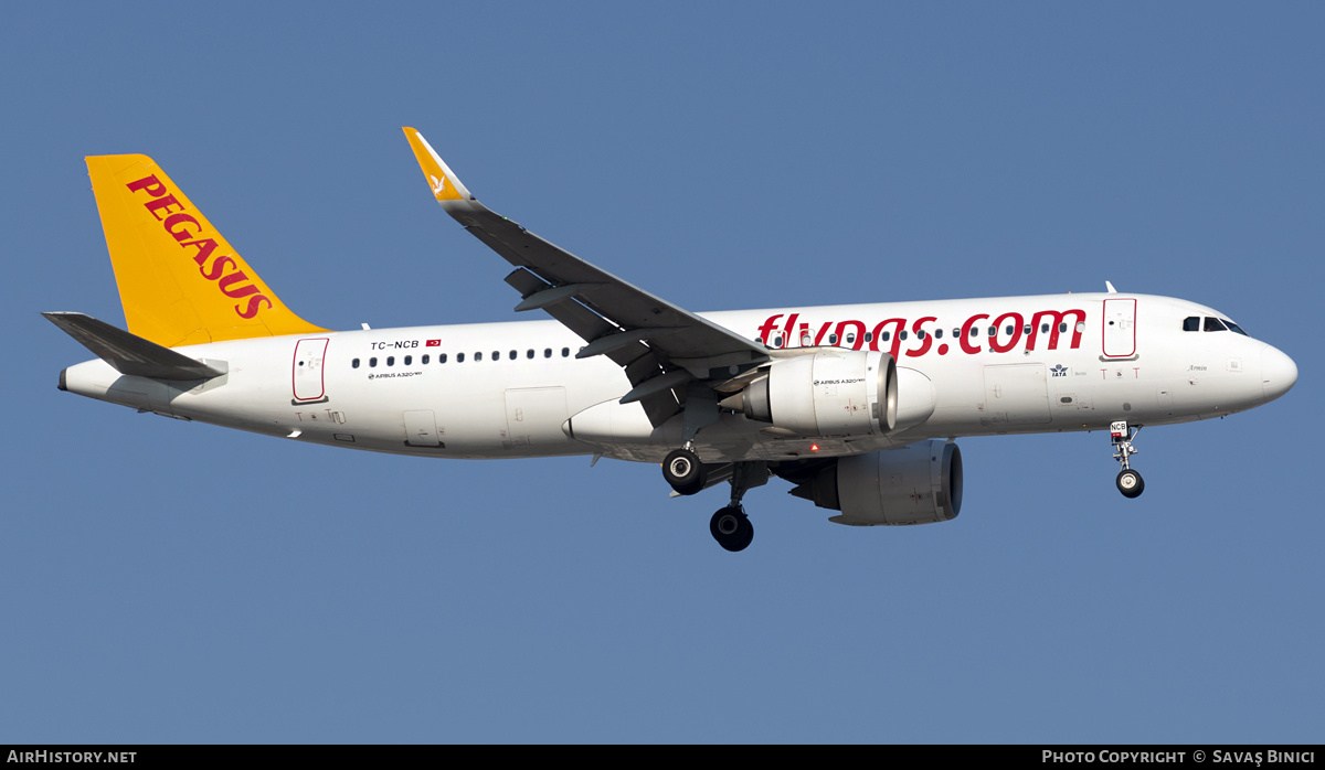 Aircraft Photo of TC-NCB | Airbus A320-251N | Pegasus Airlines | AirHistory.net #782754