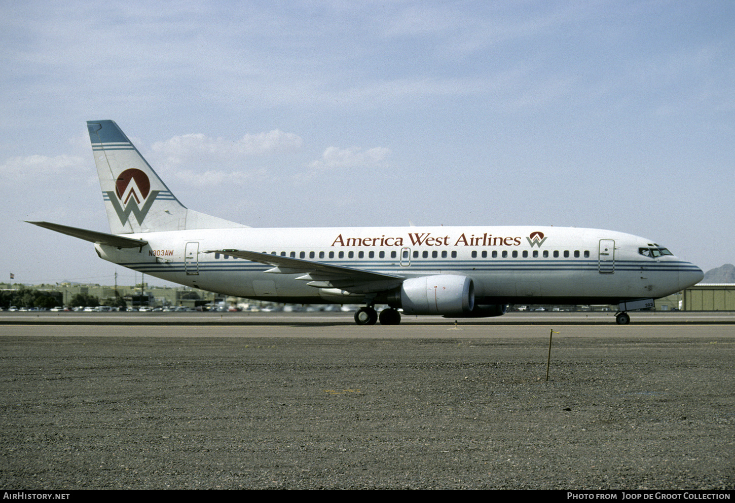 Aircraft Photo of N303AW | Boeing 737-3G7 | America West Airlines | AirHistory.net #782761