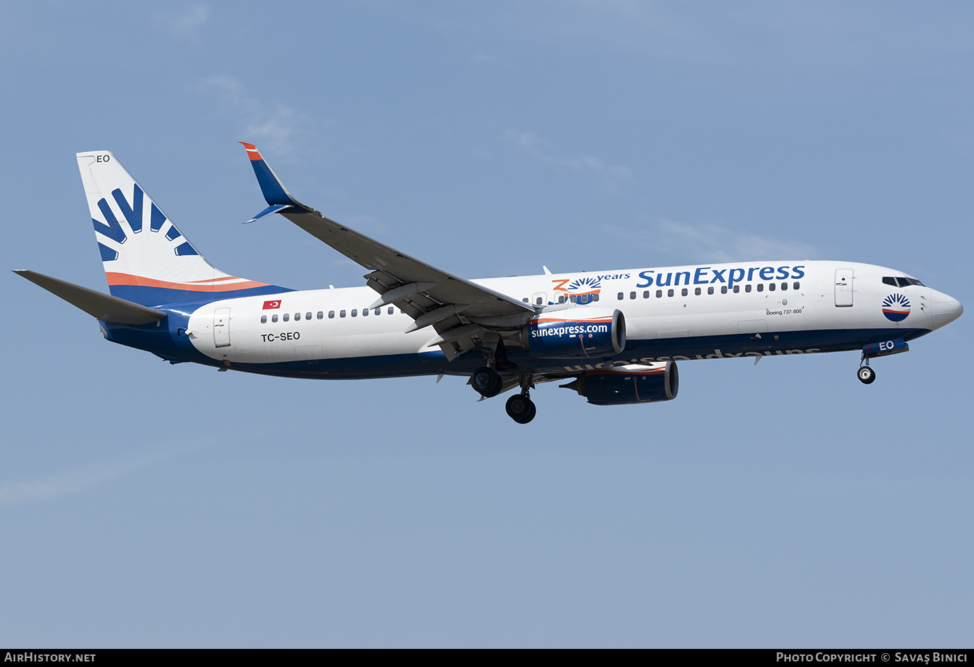 Aircraft Photo of TC-SEO | Boeing 737-8HC | SunExpress | AirHistory.net #782769