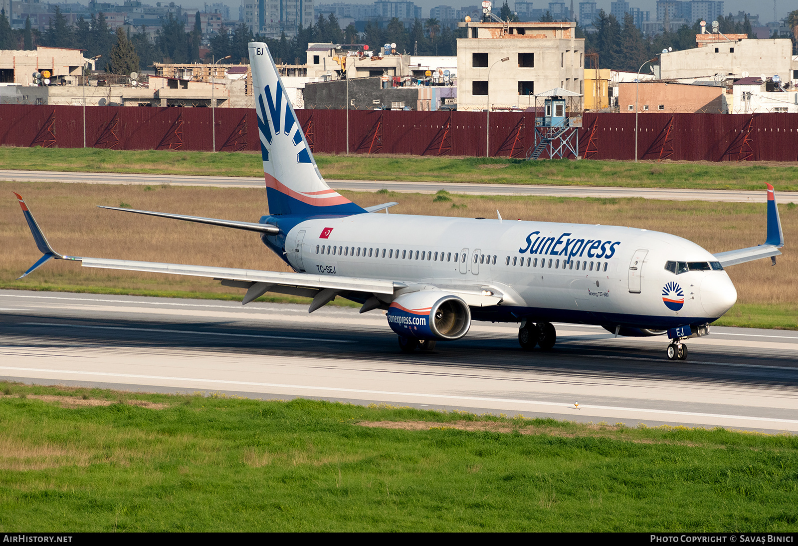Aircraft Photo of TC-SEJ | Boeing 737-8HC | SunExpress | AirHistory.net #782781