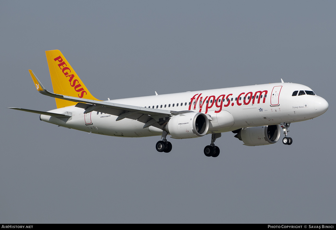 Aircraft Photo of TC-NCR | Airbus A320-251N | Pegasus Airlines | AirHistory.net #782799