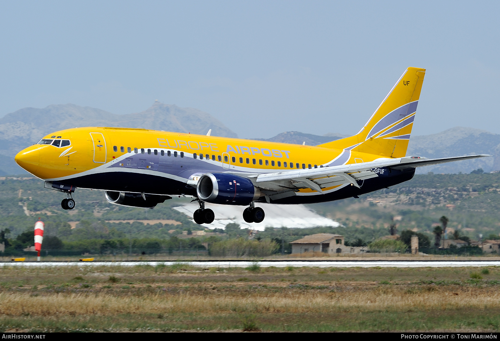Aircraft Photo of F-GFUF | Boeing 737-3B3(QC) | Europe Airpost | AirHistory.net #782808