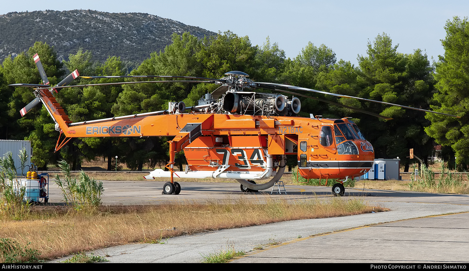 Aircraft Photo of N218AC | Sikorsky S-64E Skycrane | Erickson | AirHistory.net #782819