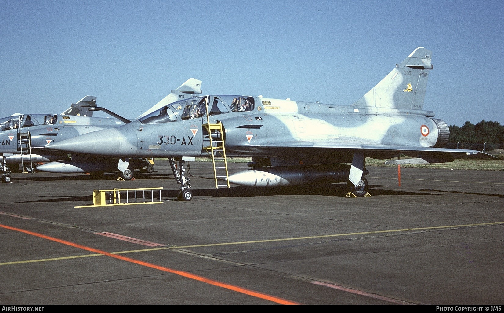Aircraft Photo of 503 | Dassault Mirage 2000B | France - Air Force | AirHistory.net #782839