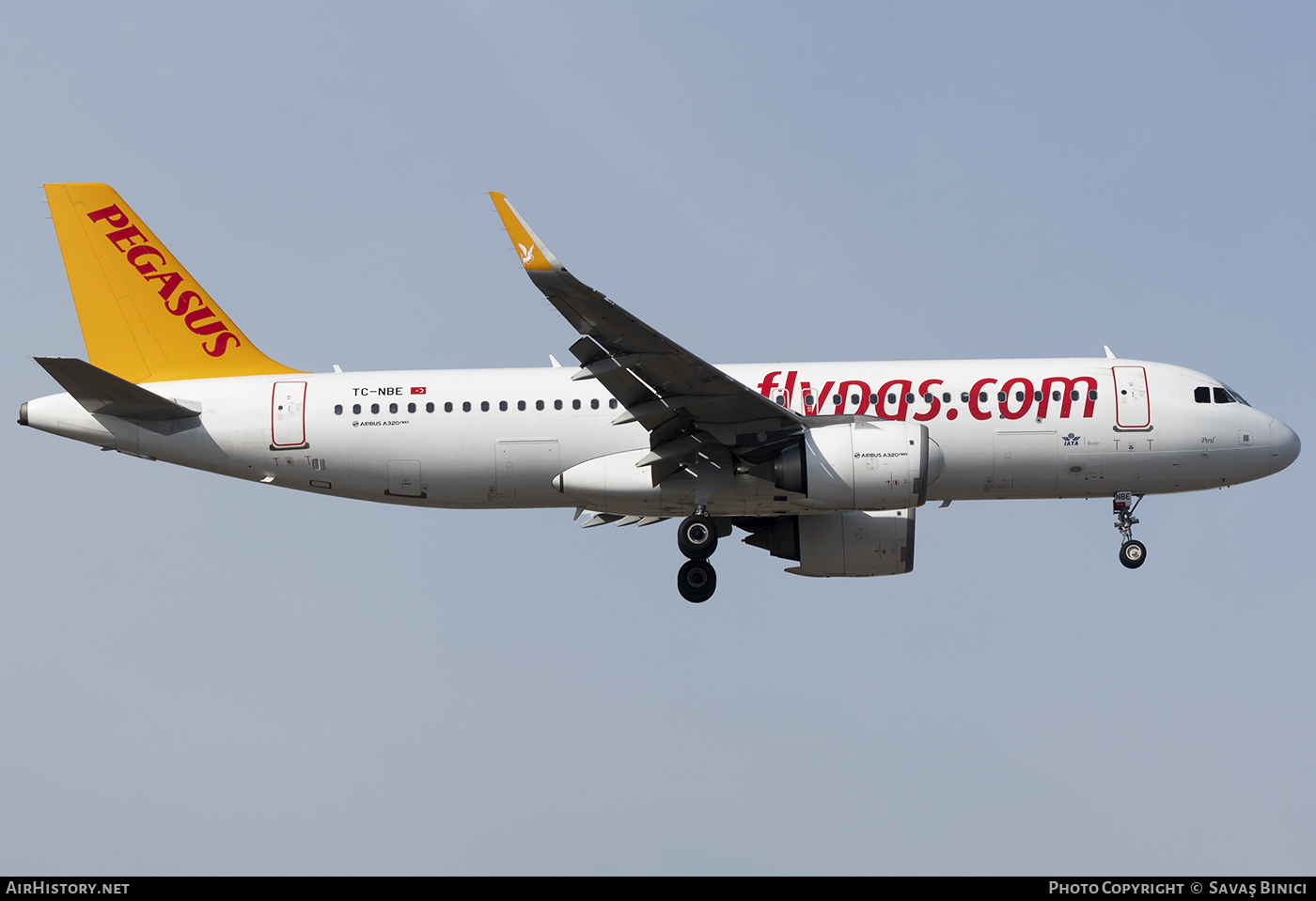 Aircraft Photo of TC-NBE | Airbus A320-251N | Pegasus Airlines | AirHistory.net #782853