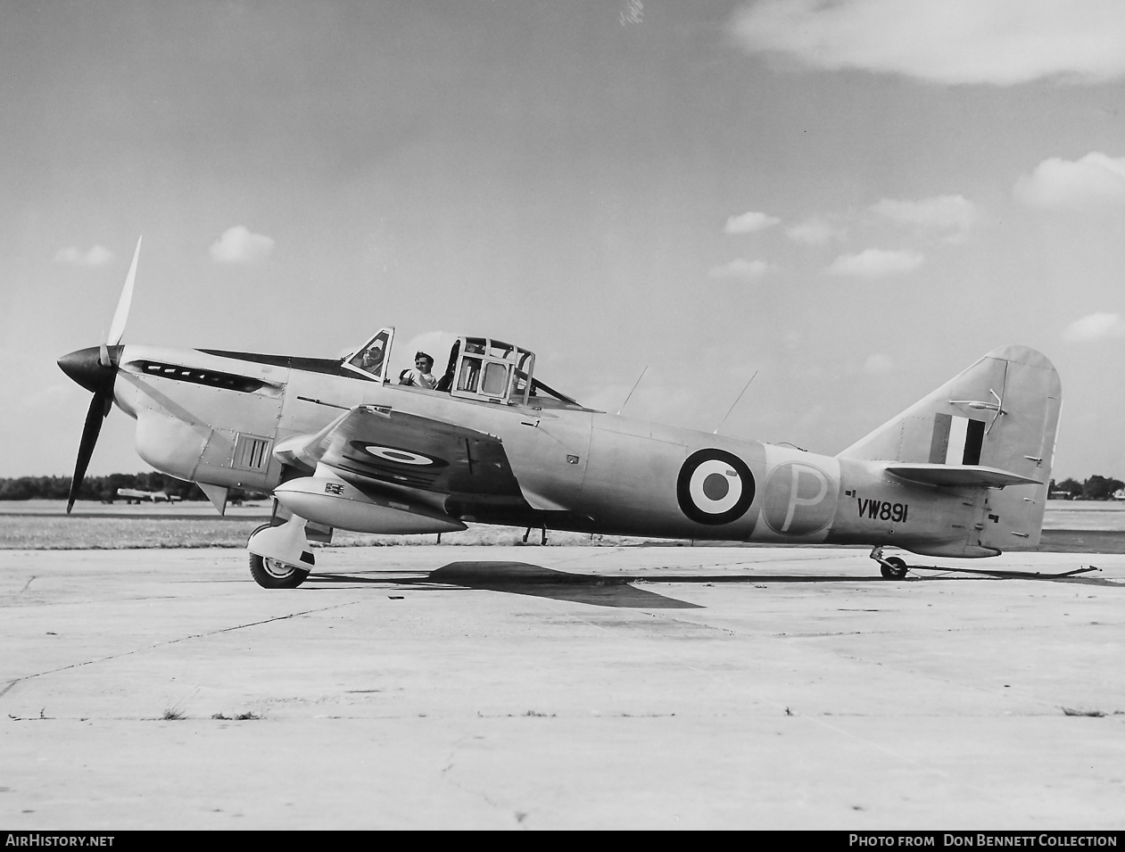 Aircraft Photo of VW891 | Avro 701 Athena T2 | AirHistory.net #782871