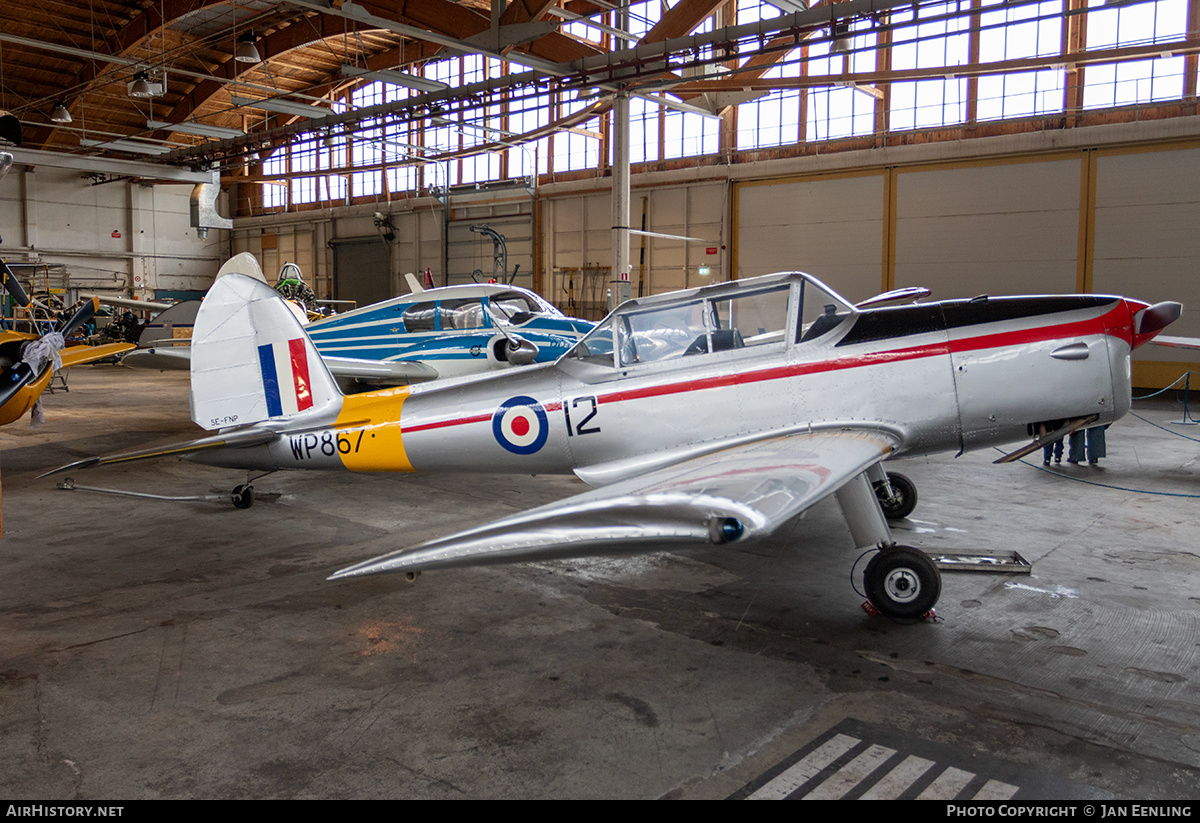 Aircraft Photo of SE-FNP | De Havilland DHC-1 Chipmunk Mk22 | UK - Air Force | AirHistory.net #782877