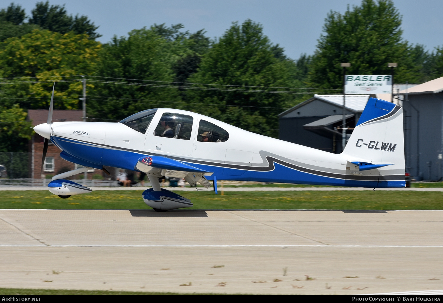 Aircraft Photo of C-GLWM | Van's RV-10 | AirHistory.net #782912