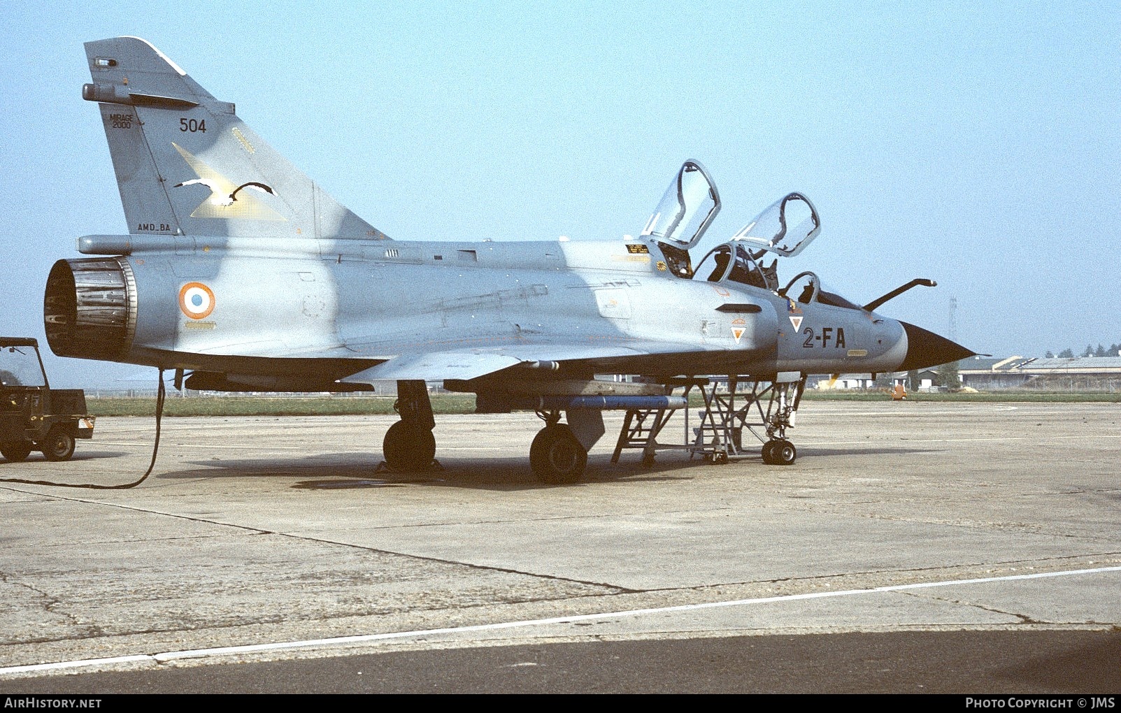 Aircraft Photo of 504 | Dassault Mirage 2000B | France - Air Force | AirHistory.net #782936