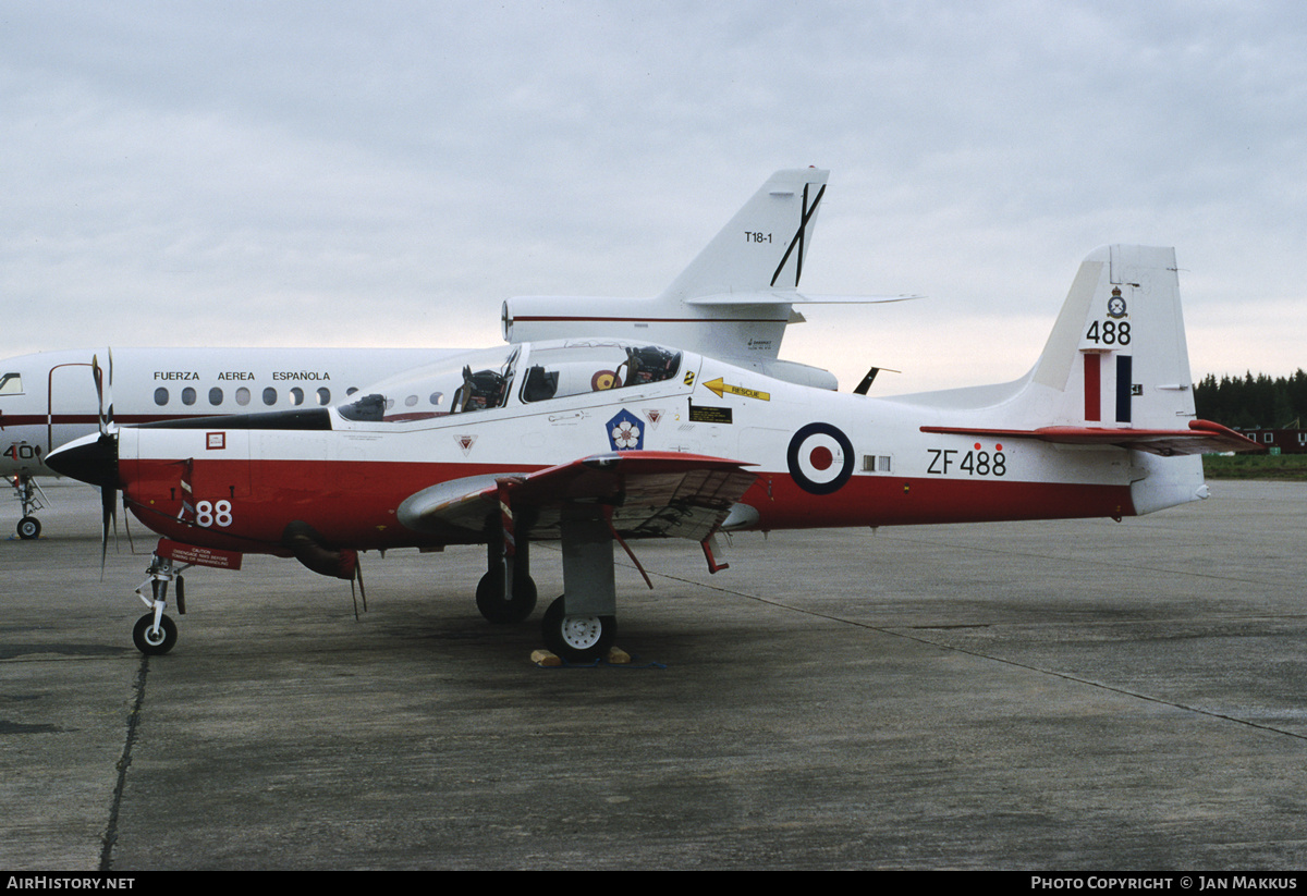 Aircraft Photo of ZF488 | Short S-312 Tucano T1 | UK - Air Force | AirHistory.net #782943
