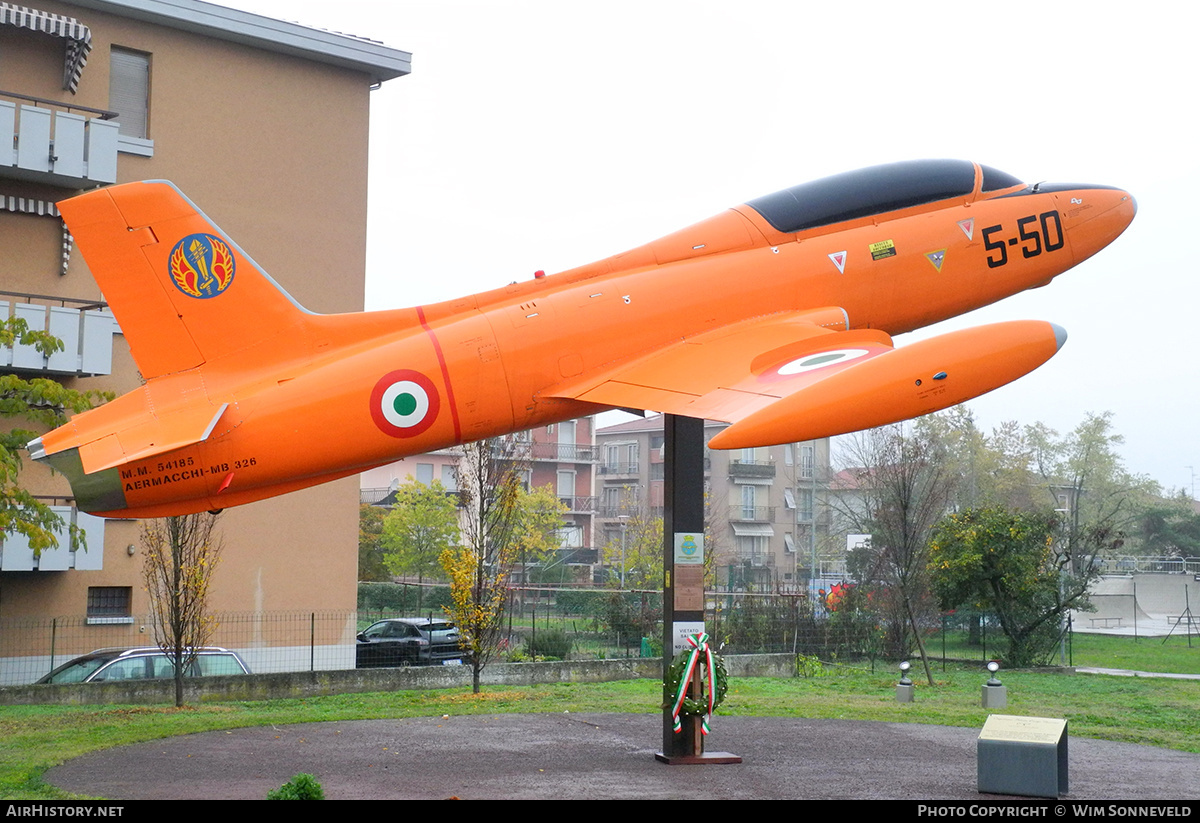 Aircraft Photo of MM54185 | Aermacchi MB-326 | Italy - Air Force | AirHistory.net #782944