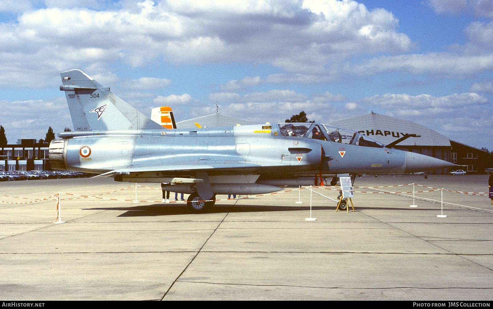 Aircraft Photo of 504 | Dassault Mirage 2000B | France - Air Force | AirHistory.net #782946