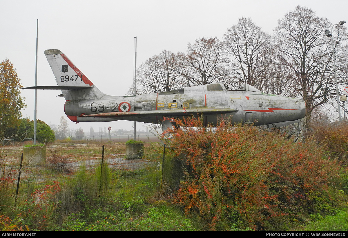 Aircraft Photo of MM56-9471 / 69471 | Republic F-84F Thunderstreak | Italy - Air Force | AirHistory.net #782960