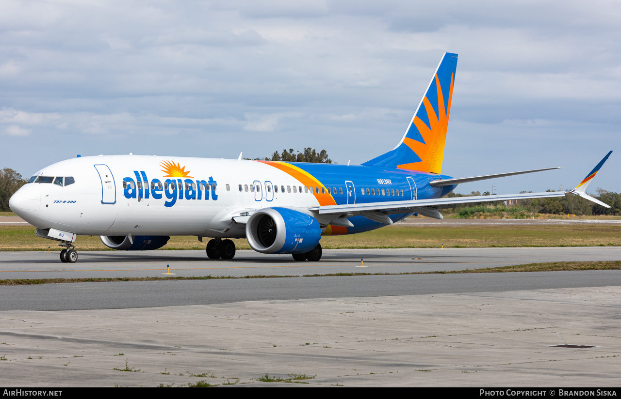 Aircraft Photo of N813NV | Boeing 737-8200 Max 200 | Allegiant Air | AirHistory.net #782981