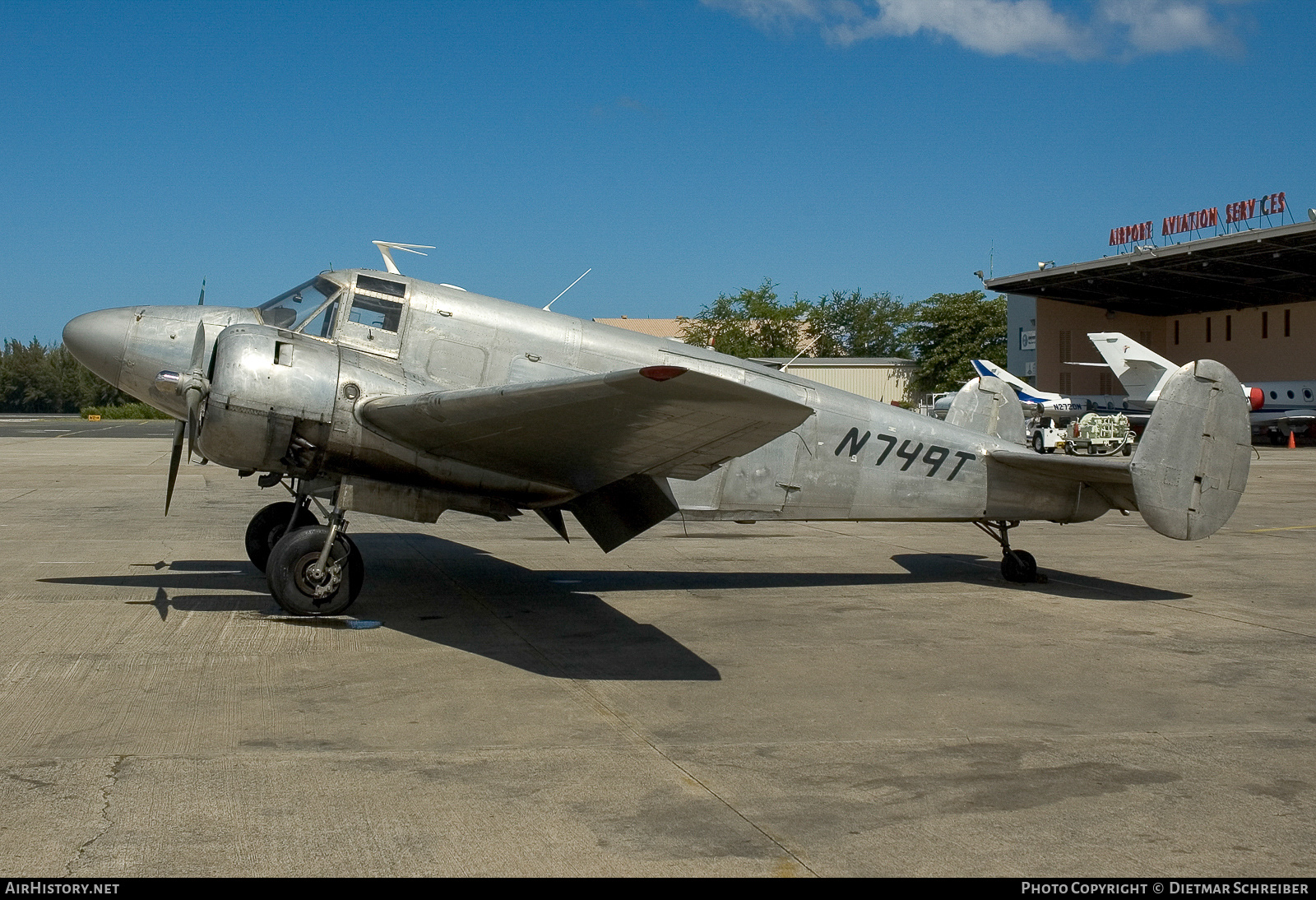 Aircraft Photo of N749T | Beech C-45G Expeditor | AirHistory.net #782990