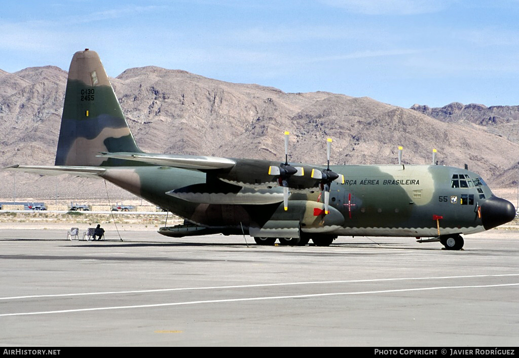 Aircraft Photo of 2455 | Lockheed C-130E Hercules (L-382) | Brazil - Air Force | AirHistory.net #782999