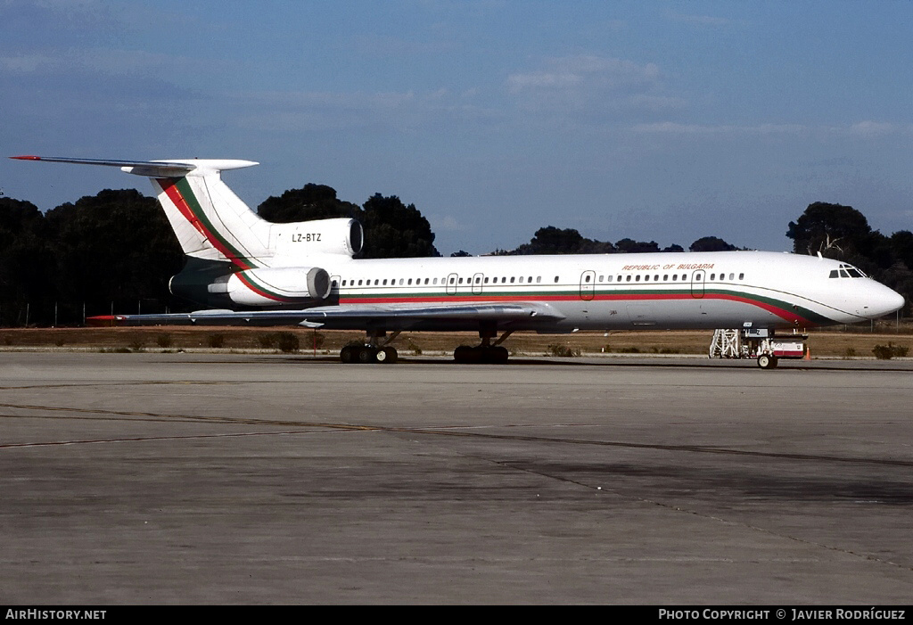 Aircraft Photo of LZ-BTZ | Tupolev Tu-154M | Republic of Bulgaria | AirHistory.net #783008