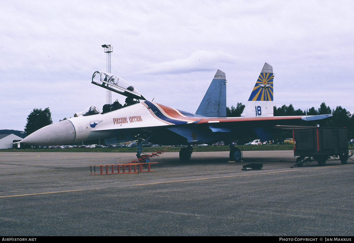Aircraft Photo of 18 blue | Sukhoi Su-27UB | Russia - Air Force | AirHistory.net #783018