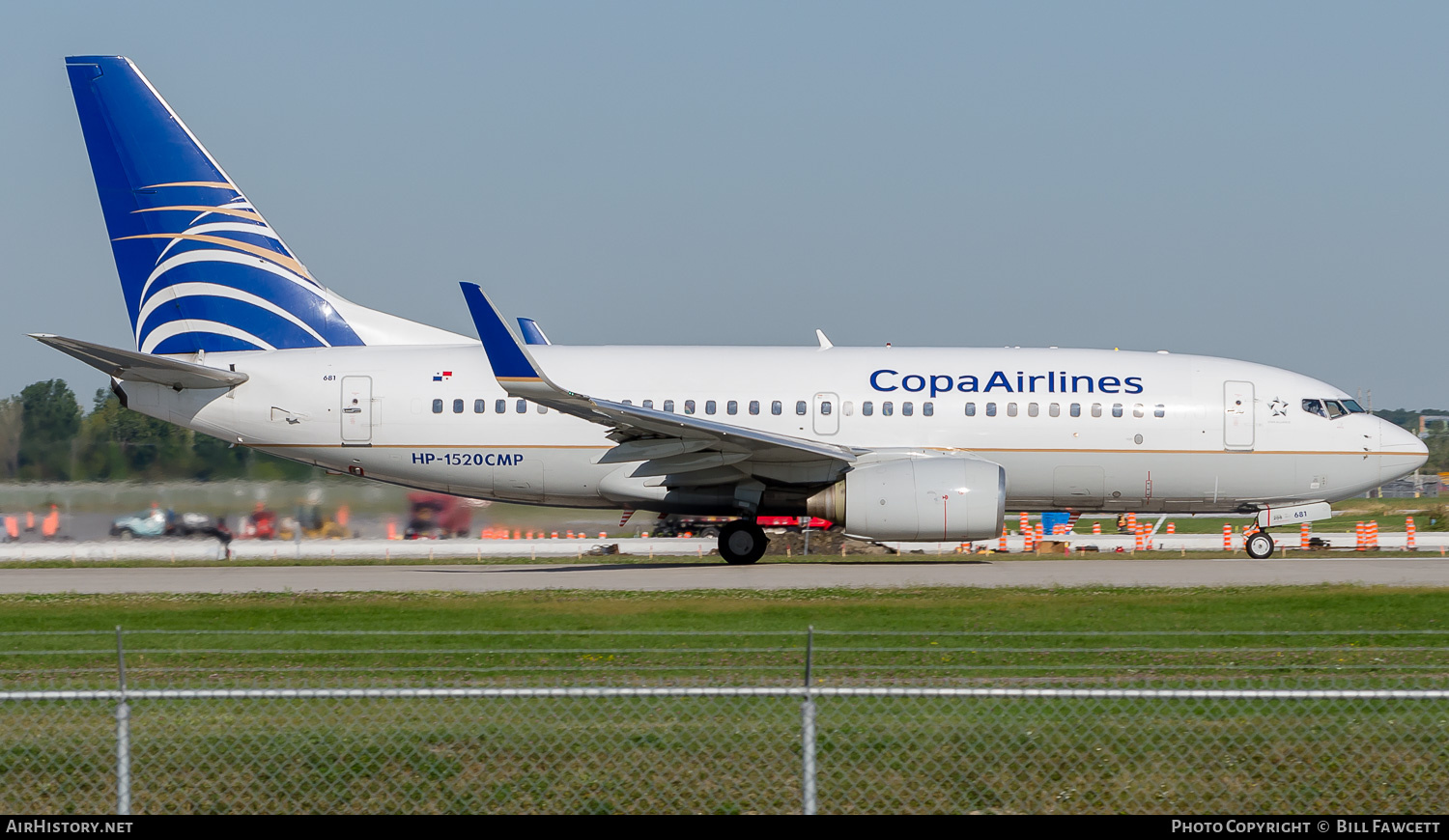 Aircraft Photo of HP-1520CMP | Boeing 737-7V3 | Copa Airlines | AirHistory.net #783028