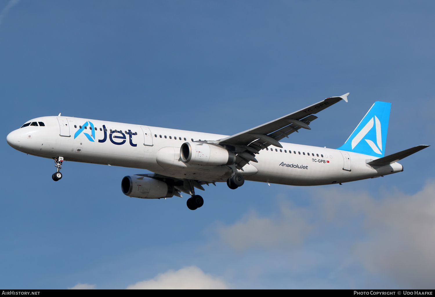 Aircraft Photo of TC-GPB | Airbus A321-232 | AJet - AnadoluJet | AirHistory.net #783037