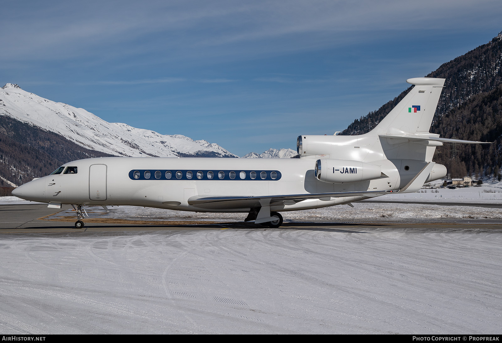 Aircraft Photo of I-JAMI | Dassault Falcon 7X | AirHistory.net #783039