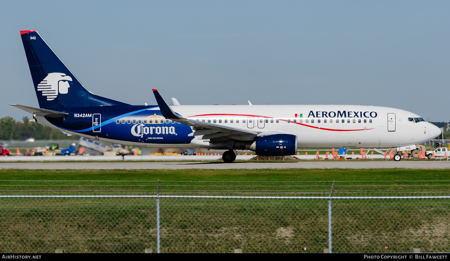 Aircraft Photo of N342AM | Boeing 737-8Z9 | AeroMéxico | AirHistory.net #783048