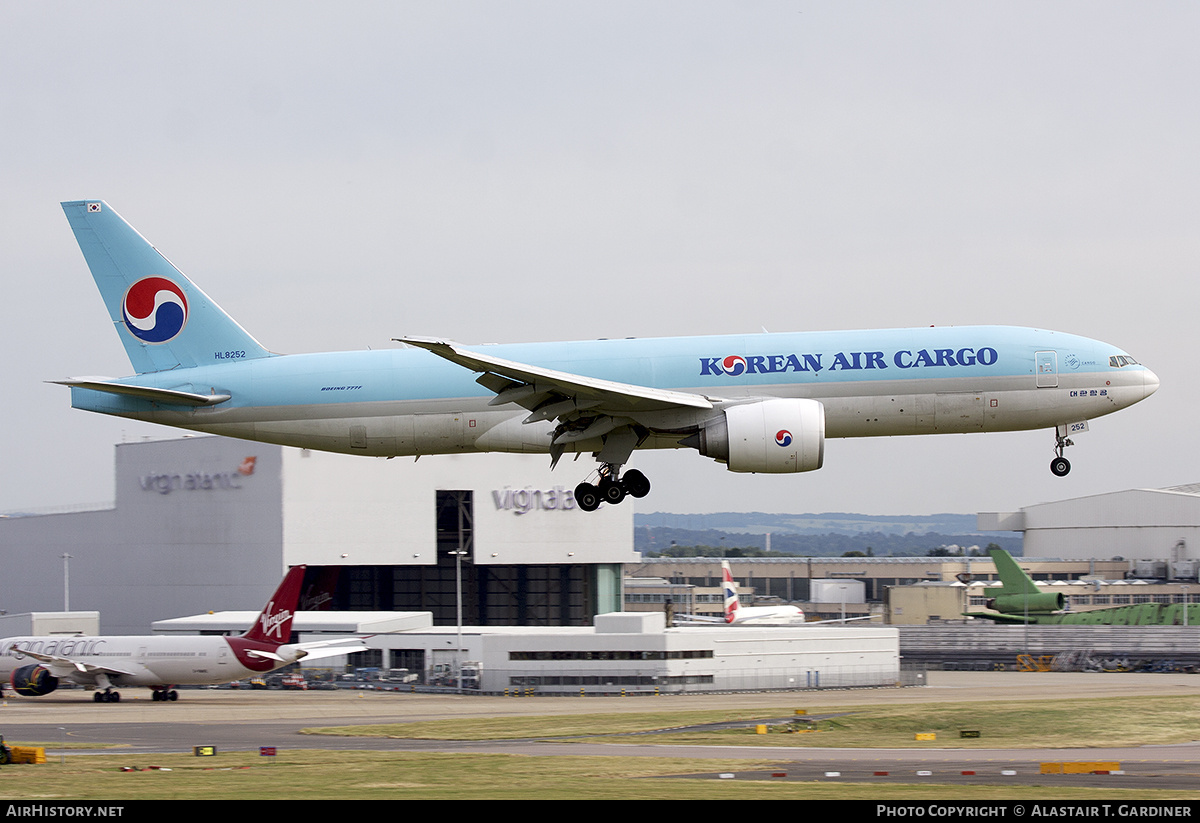 Aircraft Photo of HL8252 | Boeing 777-FB5 | Korean Air Cargo | AirHistory.net #783101