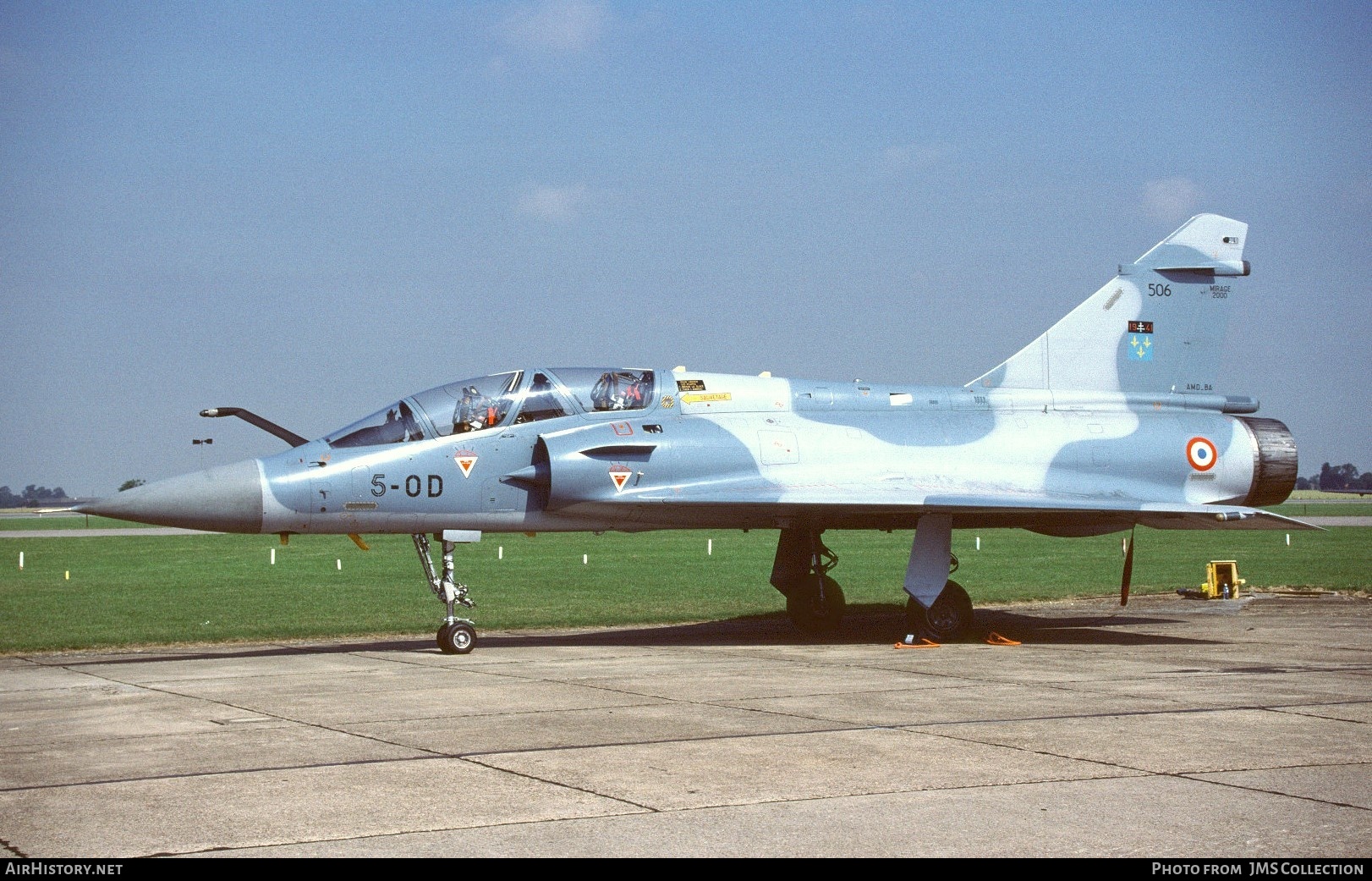 Aircraft Photo of 506 | Dassault Mirage 2000B | France - Air Force | AirHistory.net #783103