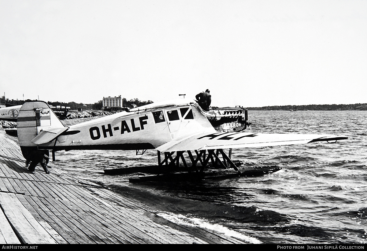 Aircraft Photo of OH-ALF | Junkers F 13fe | Aero O/Y | AirHistory.net #783108