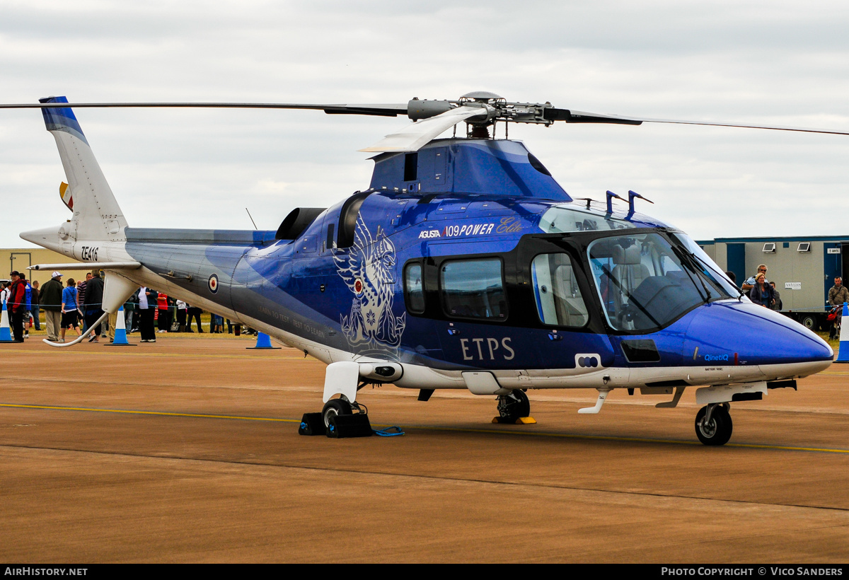 Aircraft Photo of ZE416 | Agusta A-109E Power Elite | UK - Air Force | AirHistory.net #783119