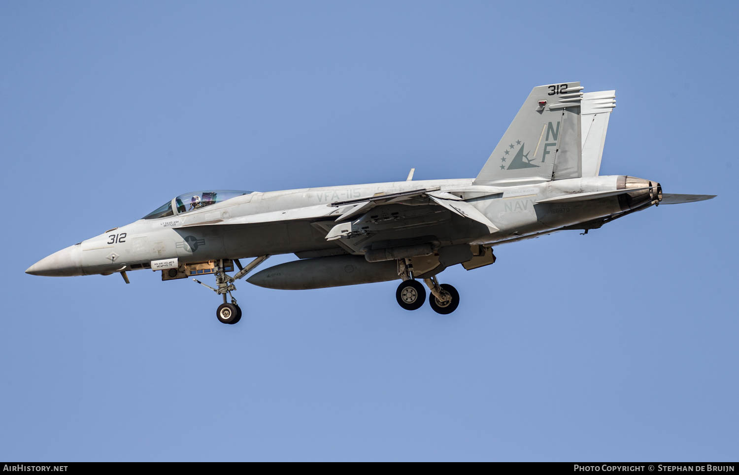Aircraft Photo of 166870 | Boeing F/A-18E Super Hornet | USA - Navy | AirHistory.net #783142