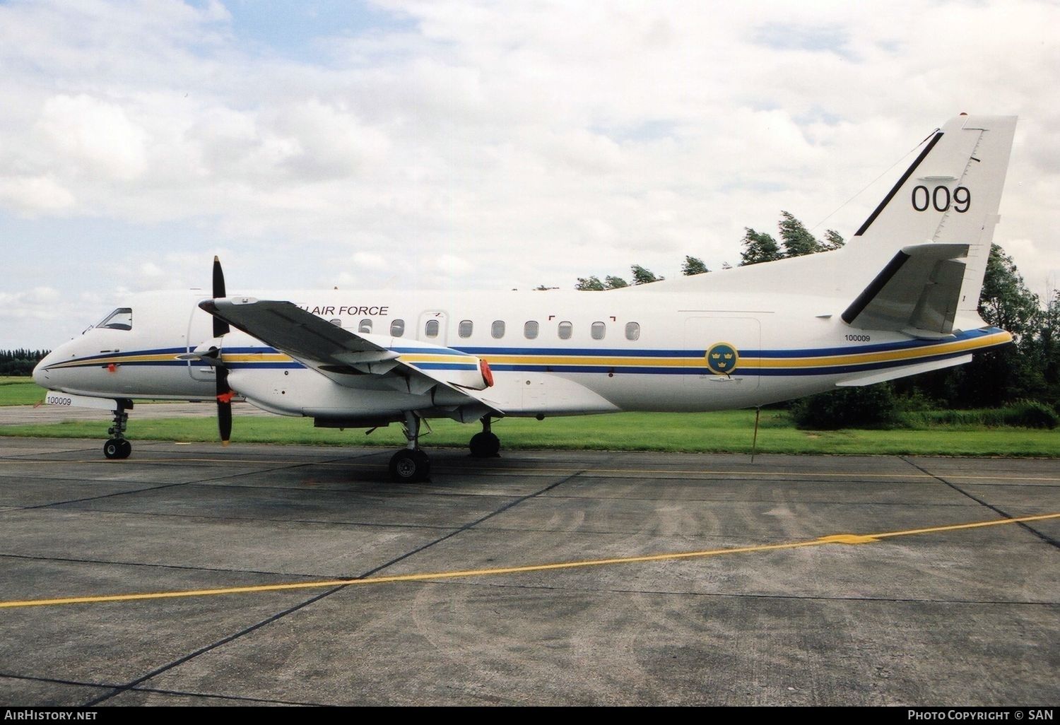 Aircraft Photo of 100009 | Saab Tp100C (340B/Plus) | Sweden - Air Force | AirHistory.net #783163