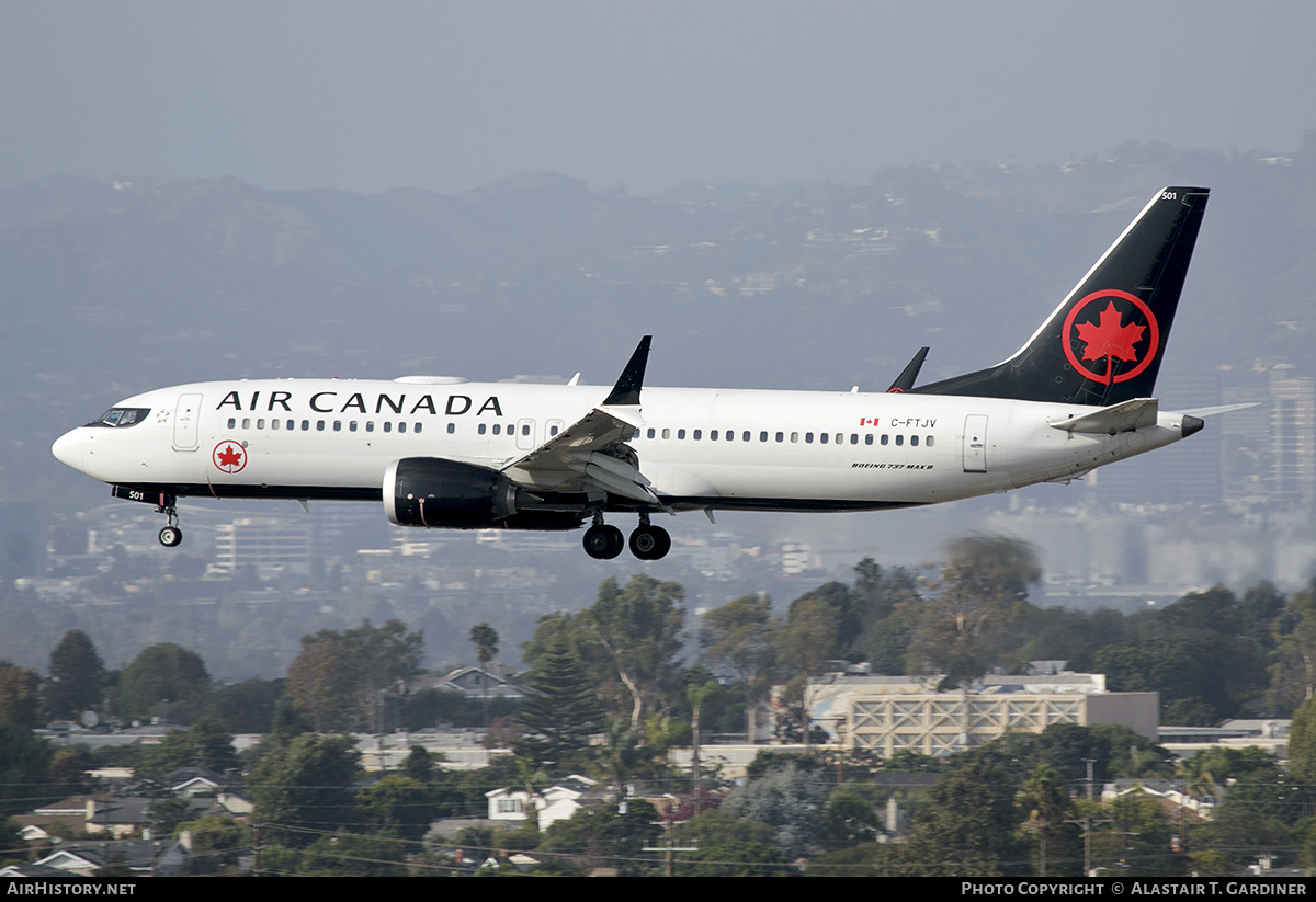 Aircraft Photo of C-FTJV | Boeing 737-8 Max 8 | Air Canada | AirHistory.net #783169
