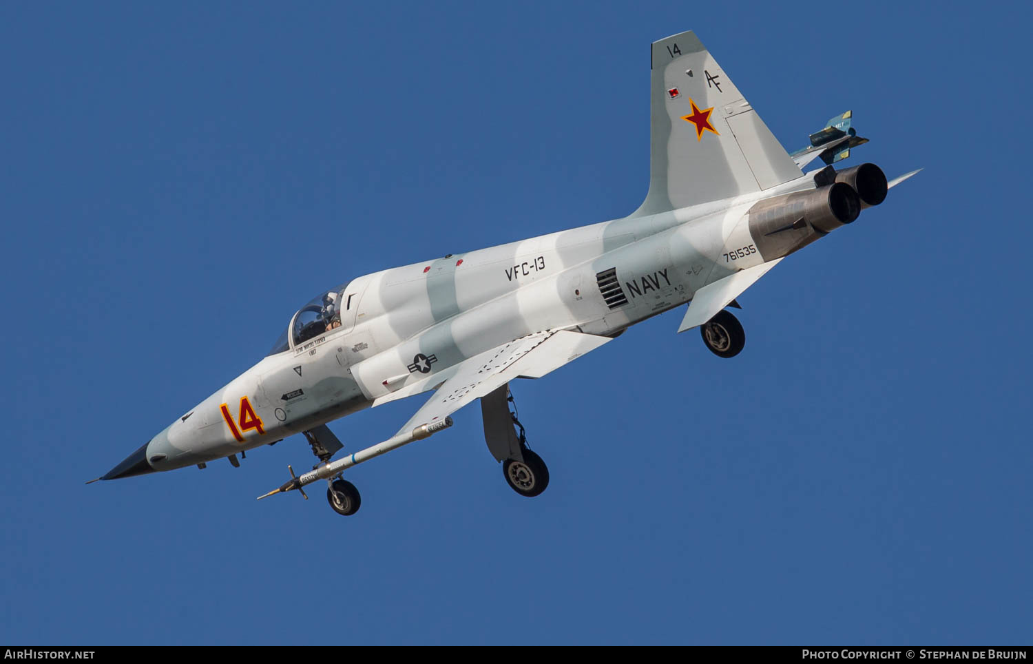 Aircraft Photo of 761535 | Northrop F-5N Tiger II | USA - Navy | AirHistory.net #783179