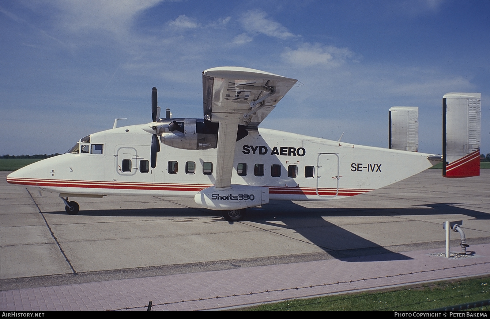 Aircraft Photo of SE-IVX | Short 330-200 | Syd Aero | AirHistory.net #783196