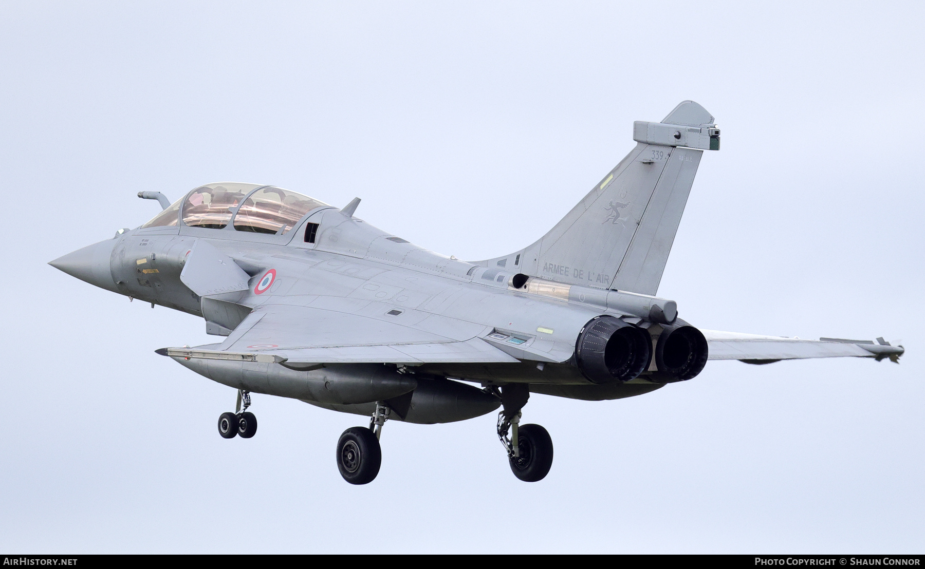 Aircraft Photo of 339 | Dassault Rafale B | France - Air Force | AirHistory.net #783223