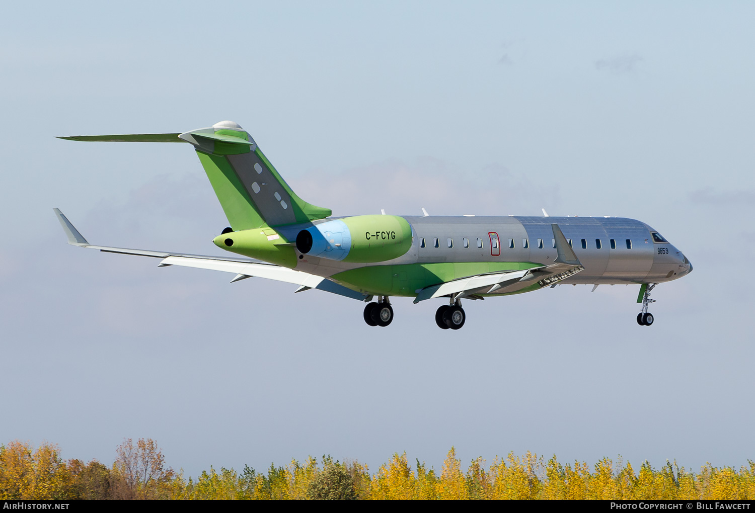 Aircraft Photo of C-FCYG | Bombardier Global 6000 (BD-700-1A10) | AirHistory.net #783224